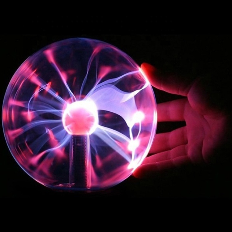 8 inch big magic PLASMA BALL Magic Plasma Ball Glass Touch Sensitive Lighting Disco Party Plasma Ball Light amazon hot sale